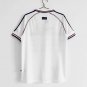 Retro 98 france white soccer jersey