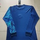 Retro Higuita goalkeeper blue long sleeves soccer jersey