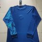 Retro Higuita goalkeeper blue long sleeves soccer jersey