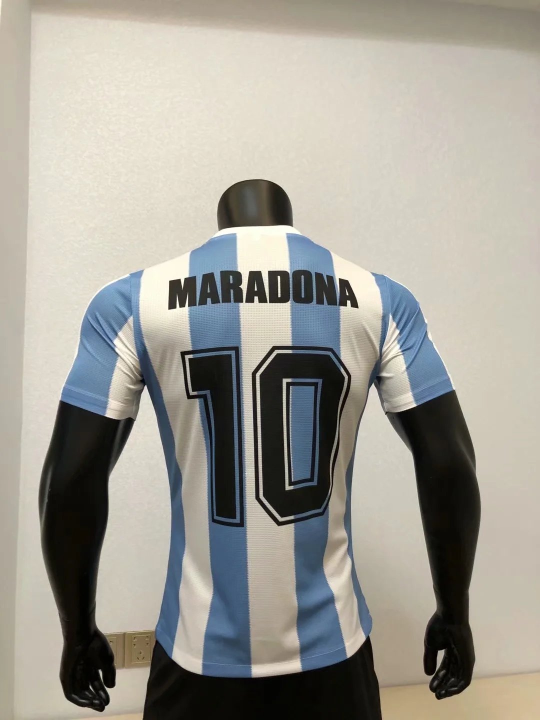 Retro Maradona soccer jersey