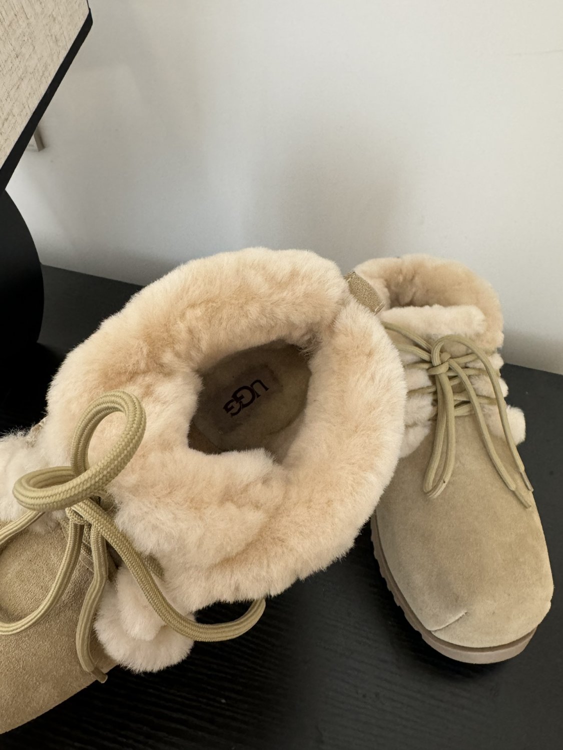 Women's UGG Pumped Lace Up Boot Mustard Seed 1158261 35-40