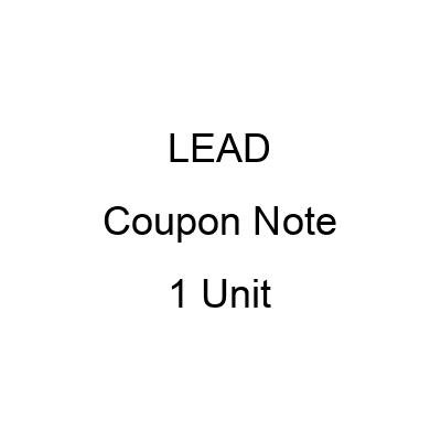 :SELL:LEAD:1 Coupon Note: