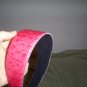 Pink Leather Headband