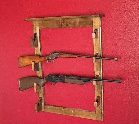 Gun Rack 4 gun rack