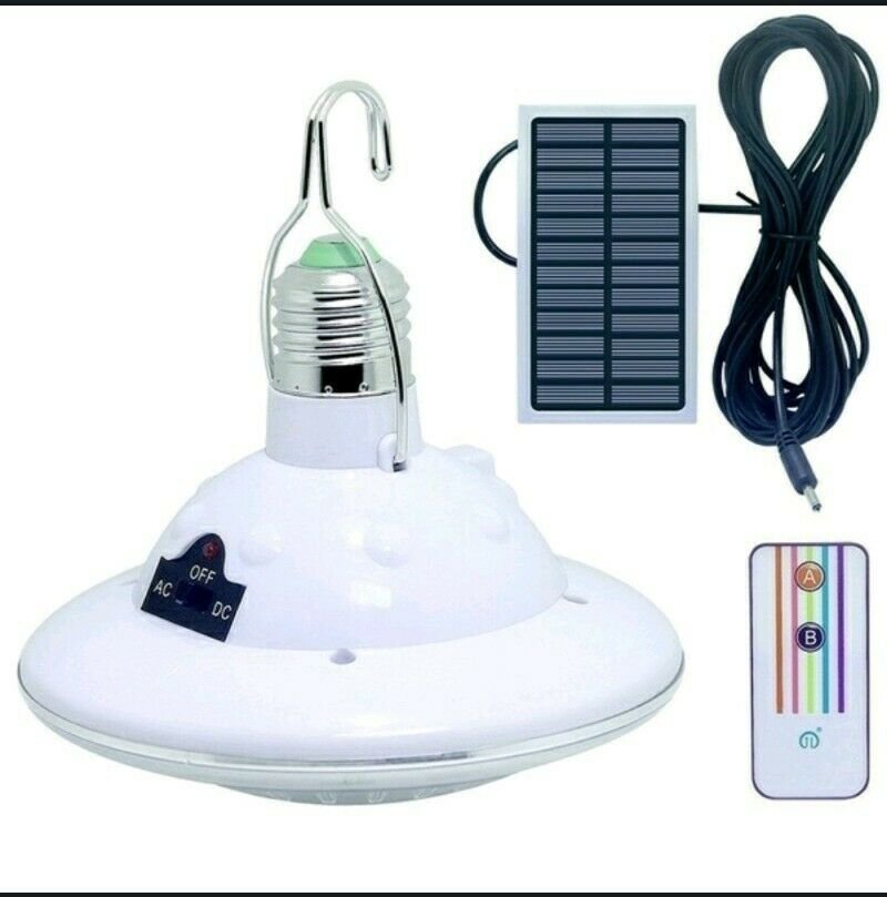 Portable 22LED Remote Control Solar LED Bulb Lamp Outdoor Emergency Tent Light