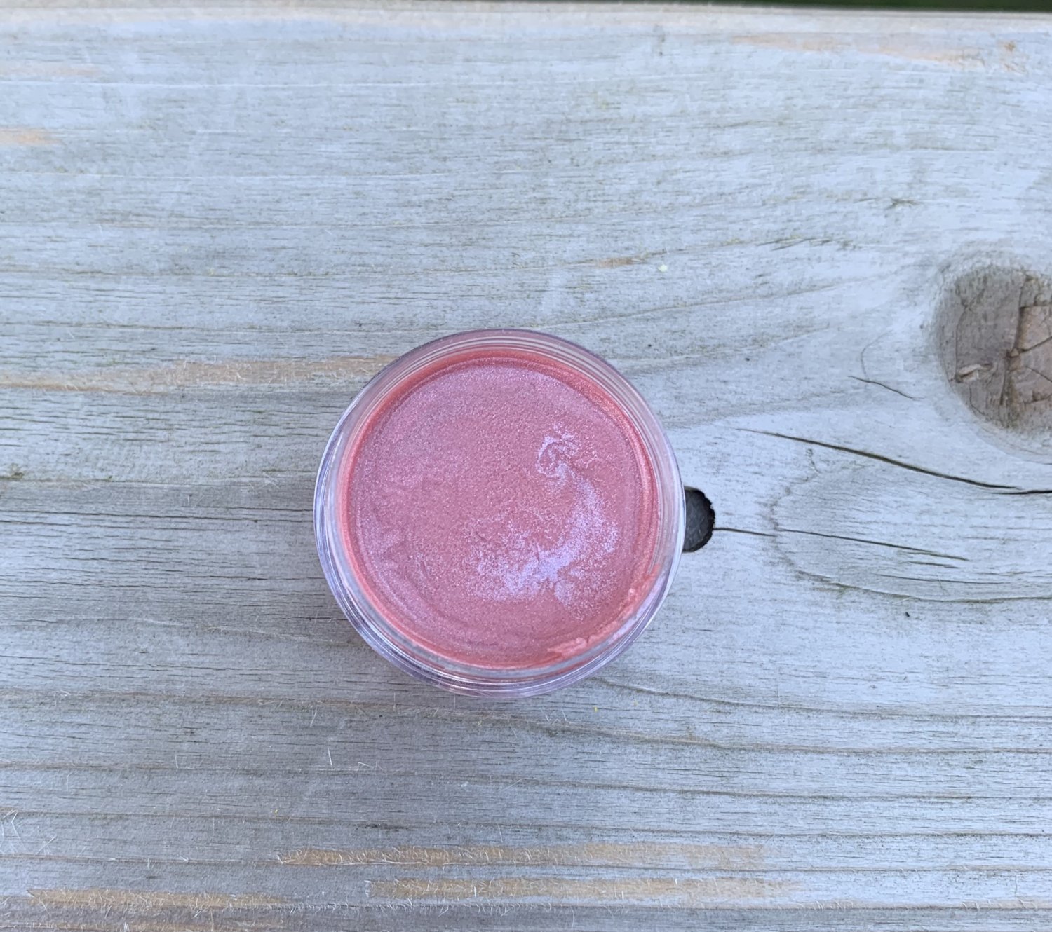Rose quartz pink lipstick