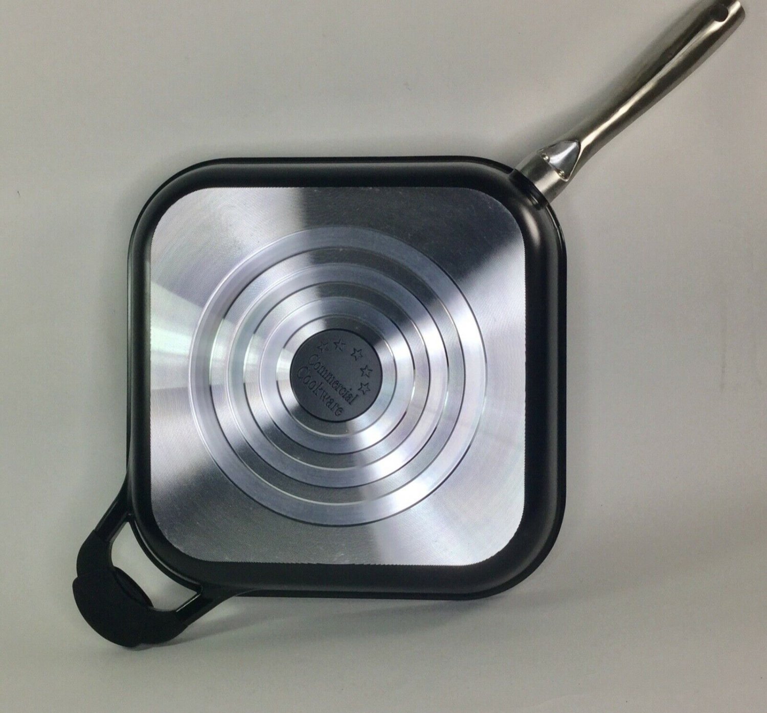 NEW Greblon Ceram Weilburger Coatings Ceramic Grill Pan Commercial Lid 11"