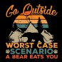 Go Outside svg,  Camping Svg, adventure svg, bear svg, donal svg