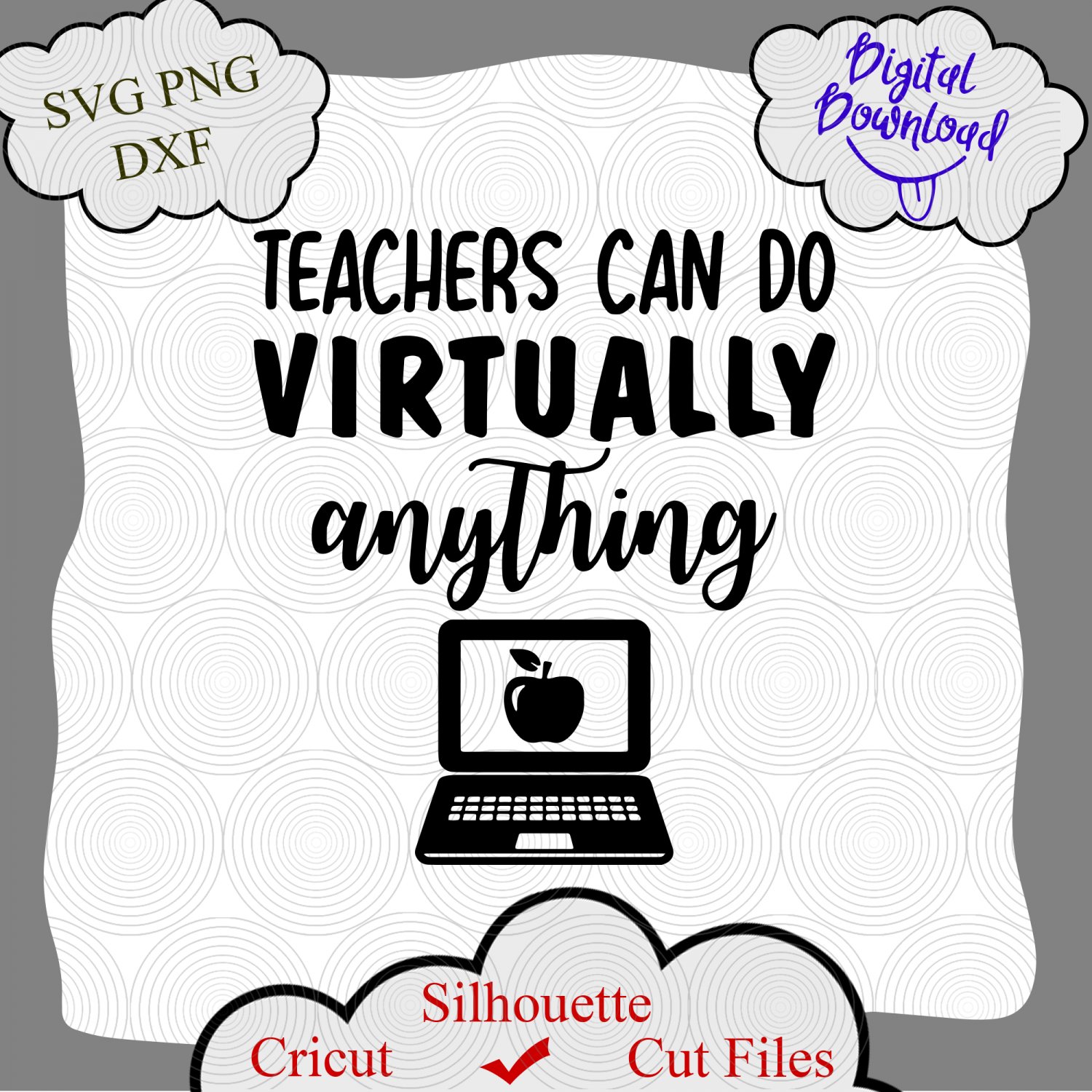 Download Teachers can do virtually anything SVG, teacher 2020 ...