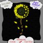 You Are My Sunshine Sunflower Marijuana weed 420 svg, png, dxf, vector for cricut