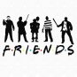 Halloween Horror serial killer svg, Halloween Friends Svg, freddy krueger svg, jason vorhees svg