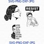 Women Belong In All Places Where Decisions Are Being Made SVG,Ruth Bader Ginsburg svg