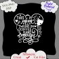 This mom runs on coffee and magic svg, Inspired by Disney svg, Disney mom svg, disney shirt svg