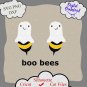 BooBees halloween SVG and Silhouette Studio File Cut Out Logol SVG Boobies Decoration