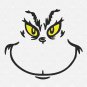 Grinch face with yellow eyes SVG, Grinch face SVG, JPG Files, Grinch face shirt