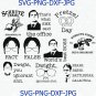 The Office Bundle, High Resol 300dpi SVG, DXF, PNG, Studio Silhouette Designer, Digital