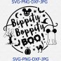 Halloween Bippity Boppity Boo SVG, Mickey Halloween SVG, Disney Halloween SVG