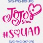 Jojo siwa squad svg,Jojo siwa logo svg,Jojo siwa svg,Jojo siwa shirt svg,Jojo siwa shirt download