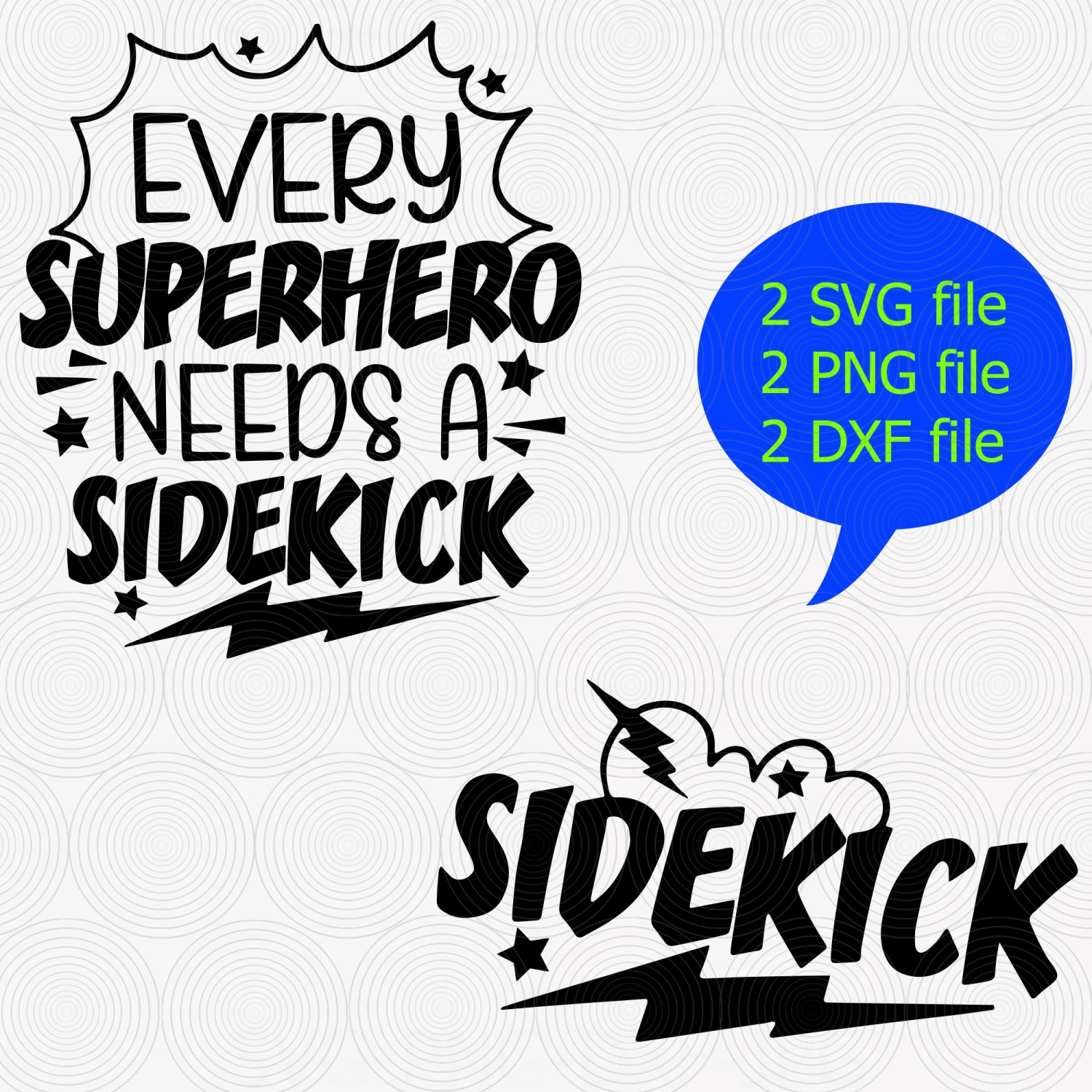 Every Superhero Needs A Sidekick Svg Png Cut File, Daddy and Son Svg, Baby Boy Svg, Superhero Svg