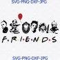 Horror movie friends svg pdf png eps dxf LOW PRICE TODAY Only Halloween Team svg