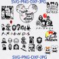Halloween SVG, Horror Movies SVG, Halloween Bundle, Beetlejuice, Chucky horror friends