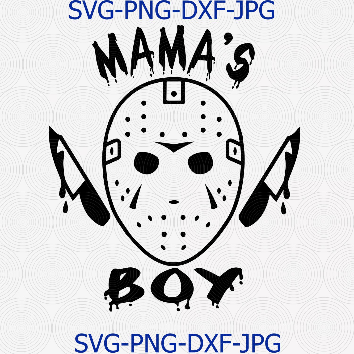 Download Jason Voorhees Mamas Boy Digital Download, Halloween SVG ...