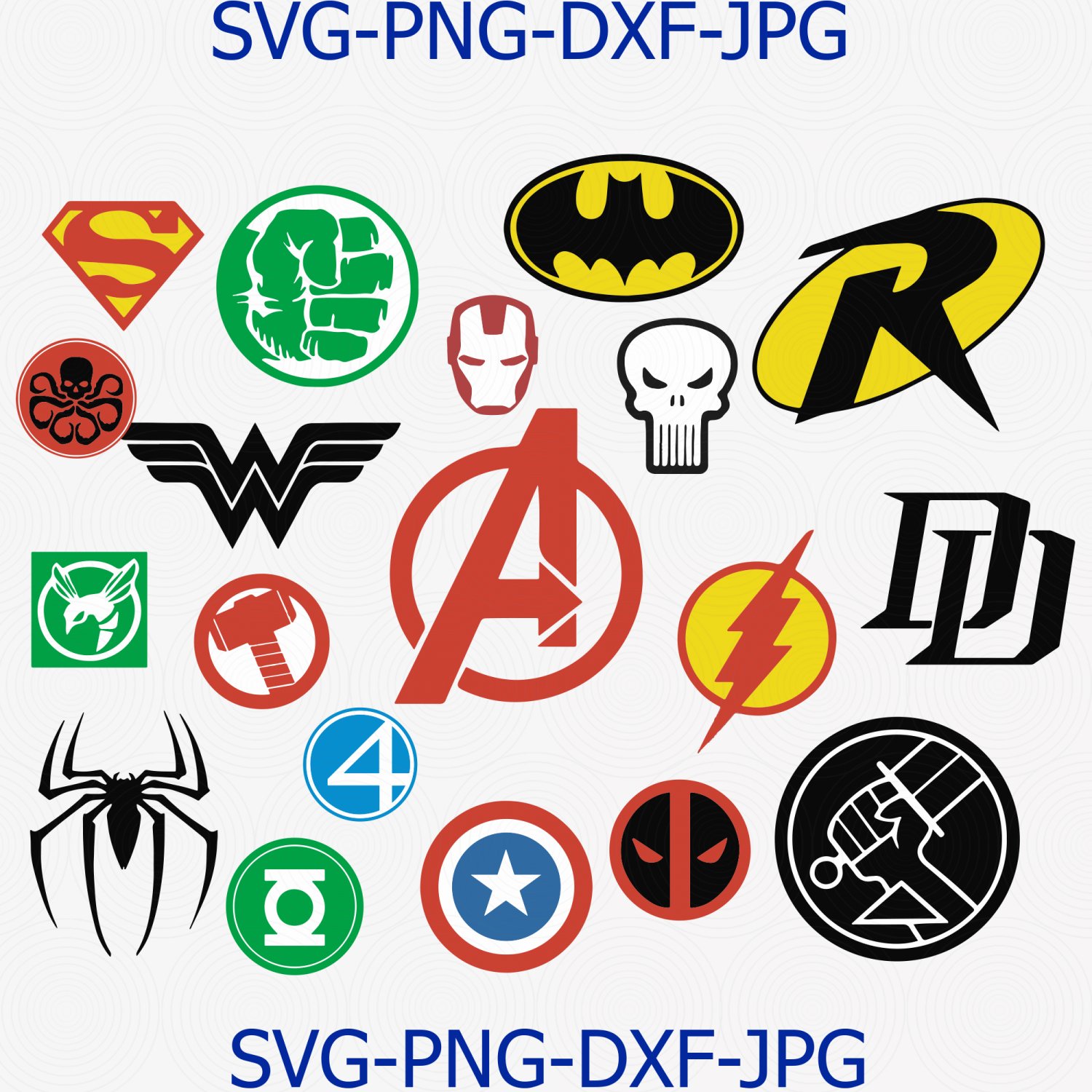 Superheroes SVG, marvel svg, hulk svg, Superhero logo clipart, super hero shirt, cameo files