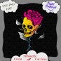 Zero fucks given skull rose t-shirt design svg png dxf jpg for cricut vector file,Zero svg