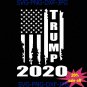 Trump 2020, American Flag svg, Distressed Vintage Silhouette Design Election 2020 SVG