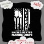 Dog Tag Vintage svg, Veteran of The United States svg, Marine Corps svg, Veteran svg