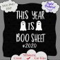 This Year is Boo Sheet SVG, funny Halloween SVG, Halloween Shirt SVG, Boo Sheet svg, Boo