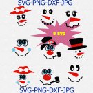 Snowman Svg, Snowman T Shirt Svg, Christmas Svg, Snowman Clip Art, SVG, Digital Files
