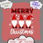 Cute Gnomies shirt design, Merry Christmas Svg, Christmas Gnomes Svg, Cute Gnomies Svg