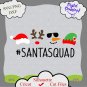 Santa Squad Svg, Santa Squad png, Christmas Svg, Kids Christmas Svg, Elf, Santa Hat Svg