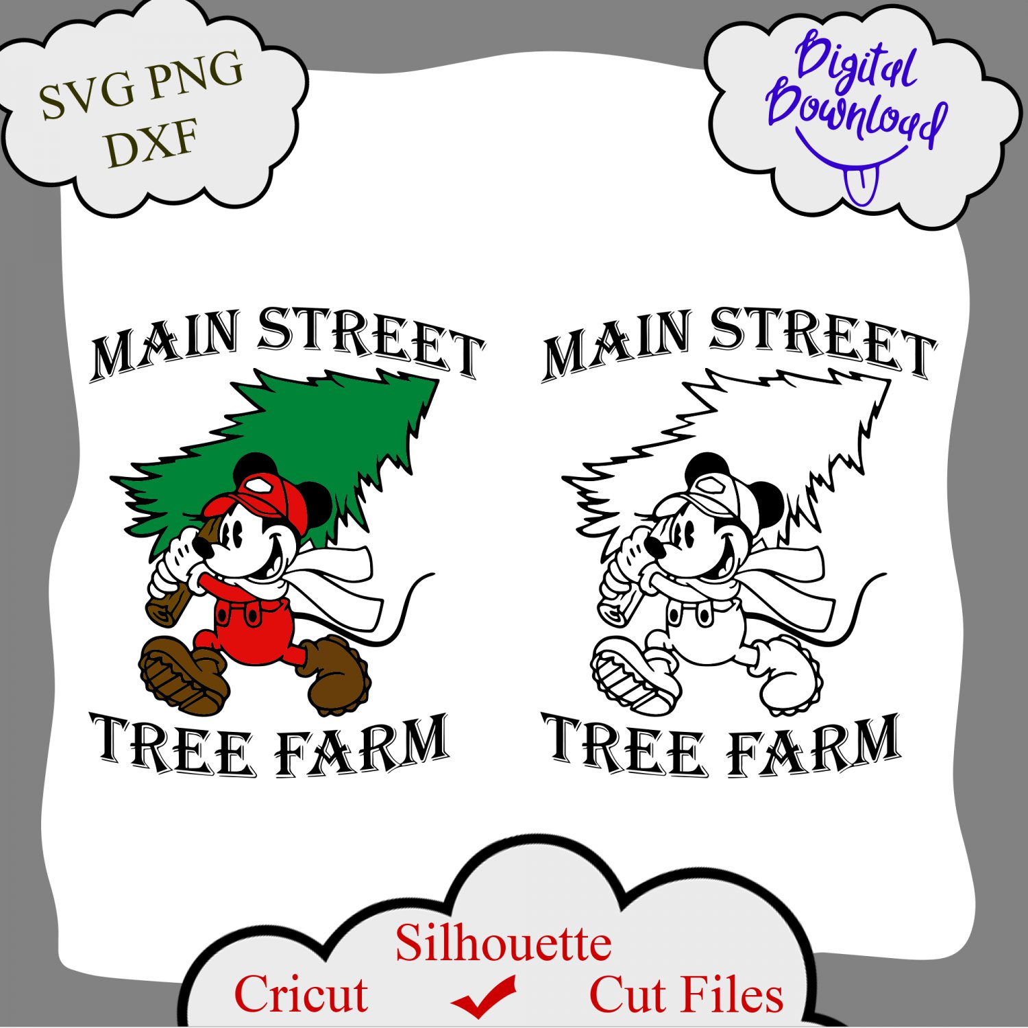 Free Free 174 Disney Christmas Tree Svg SVG PNG EPS DXF File