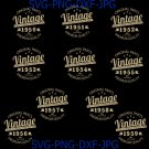 Vintage Birthday 1950-1959 Svg Cut File, Aged to Perfection Svg, Birthday Svg, Birthday gift svg Vintage Birthday 1950-1959 Svg Cut File, Aged to Perfection Svg, Birthday Svg, Birthday gift svg