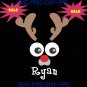 Christmas svg, Reindeer face svg, funny reindeer svg, reindeer Antlers svg, DXF funny christmas