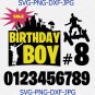 Fornite font svg, fornite svg, fornite alphabet svg, game font svg, birthday font svg