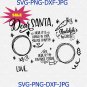 Dear Santa Cookies And Milk Svg , Merry Christmas Svg, Santa Cookies Svg, Holidays Svg