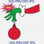 Green Hand SVG, Grinch gift,Christmas svg,Christmas preparation svg,Grinch face svg