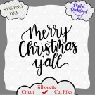 Merry Christmas Yall svg, Merry Christmas Y'all svg, Christmas svg, Christmas Shirt, Christmas svg