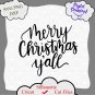 Merry Christmas Yall svg, Merry Christmas Y'all svg, Christmas svg, Christmas Shirt, Christmas svg