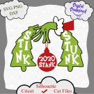 2020 Christmas Isn't Canceled svg, Inspired by Grinch svg Christmas svg, stink stank stunk svg