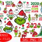 Grinch SVG Bundle, Resting Grinch Face, Baby Grinch Svg, Stink Stank Stunk Svg, Mask Grinch cricut