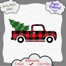 Christmas Truck and Tree Svg, Christmas Truck Buffalo svg, Christmas truck, buffalo svg