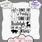 Frosty the Snowman SVG, Give Like Santa SVG, Love Like Jesus SVG, Dance Like Frosty Svg
