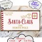 Letter To Santa SVG, Santa Letter SVG, Santa Mail SVG, Santa Envelope Svg, Christmas Letter Svg