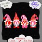 Gnome SVG, Valentine's Day svg, Valentines shirt, Love svg, Hugs svg, Heart svg, love valentine