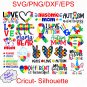 Autism SVG Bundle, Autism Svg, Autism Awareness Svg, Autism Love Svg, Autism Mom Svg