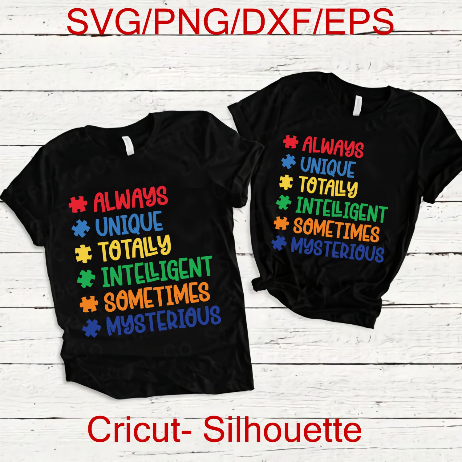 Autism Saying SVG